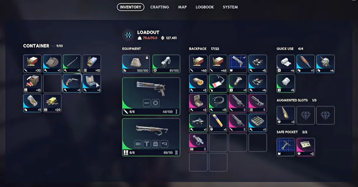 Preliminary loot results