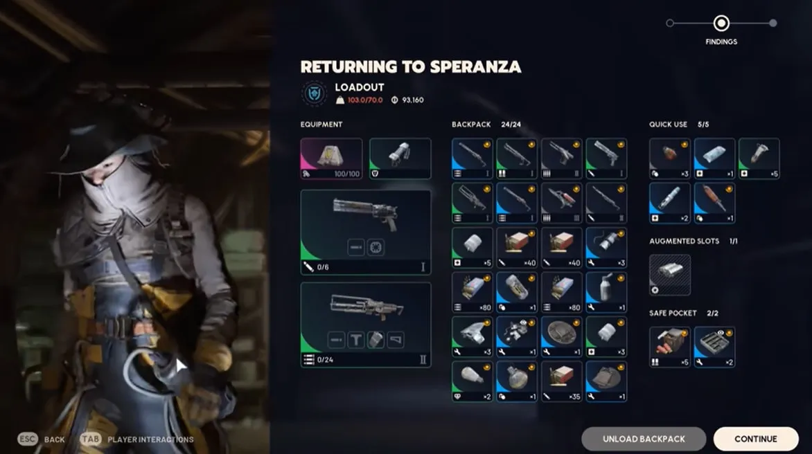 Blue Gate loot results