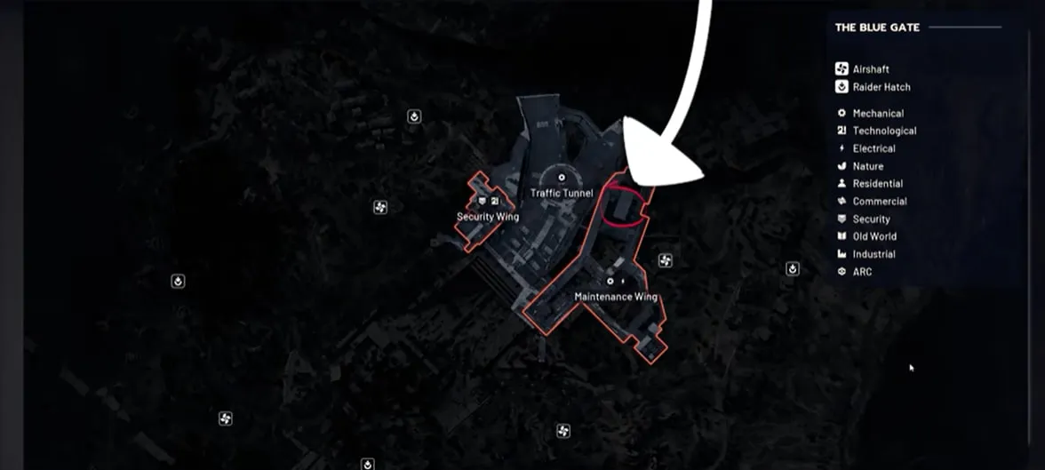 Blue Gate Loot Spot