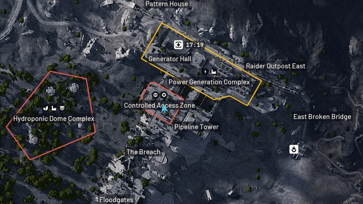 Controlled Access Zone