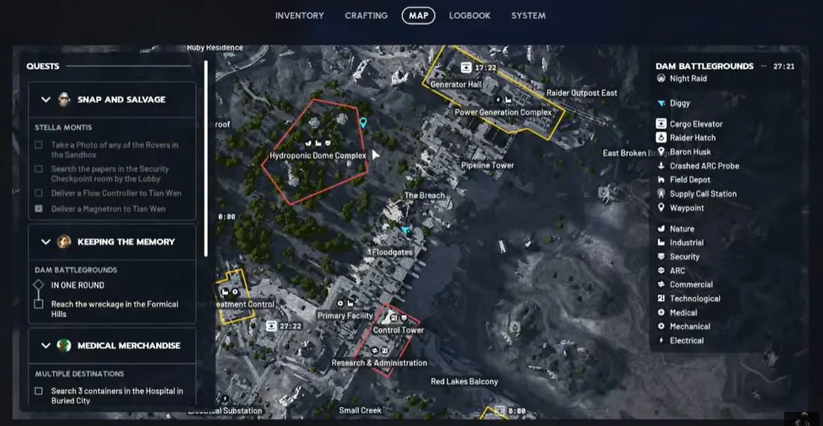 Dam Battleground map
