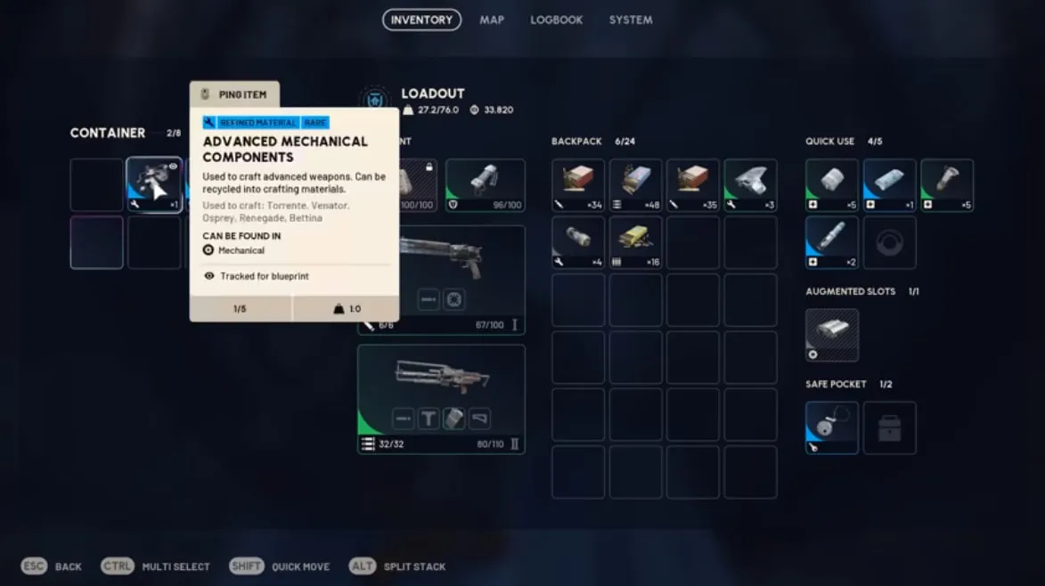 First loot from Blue Gate spot