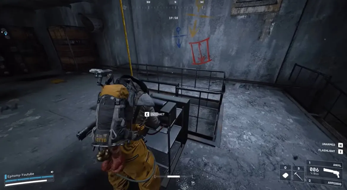 Arc Raiders Player interacting to get the loot