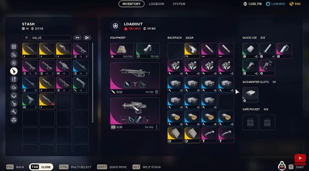 Riven Tides Loot Results