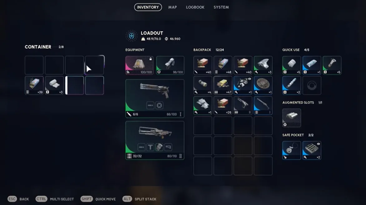 Loot image with Blue weapon