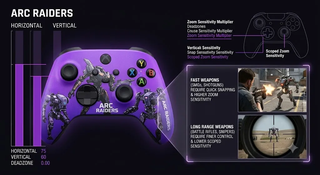 Weapon sensitivity