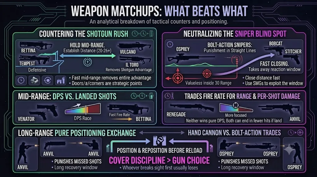 Weapon Matchups: What Beats What