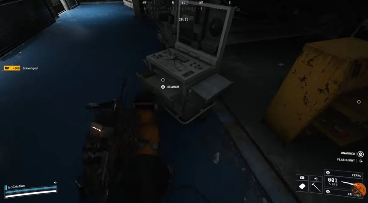 Arc Raiders Character & White Containers